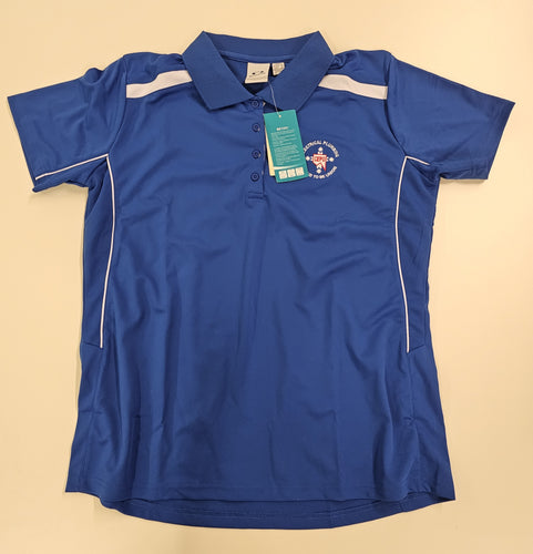 Womens Polo Blue Old Logo